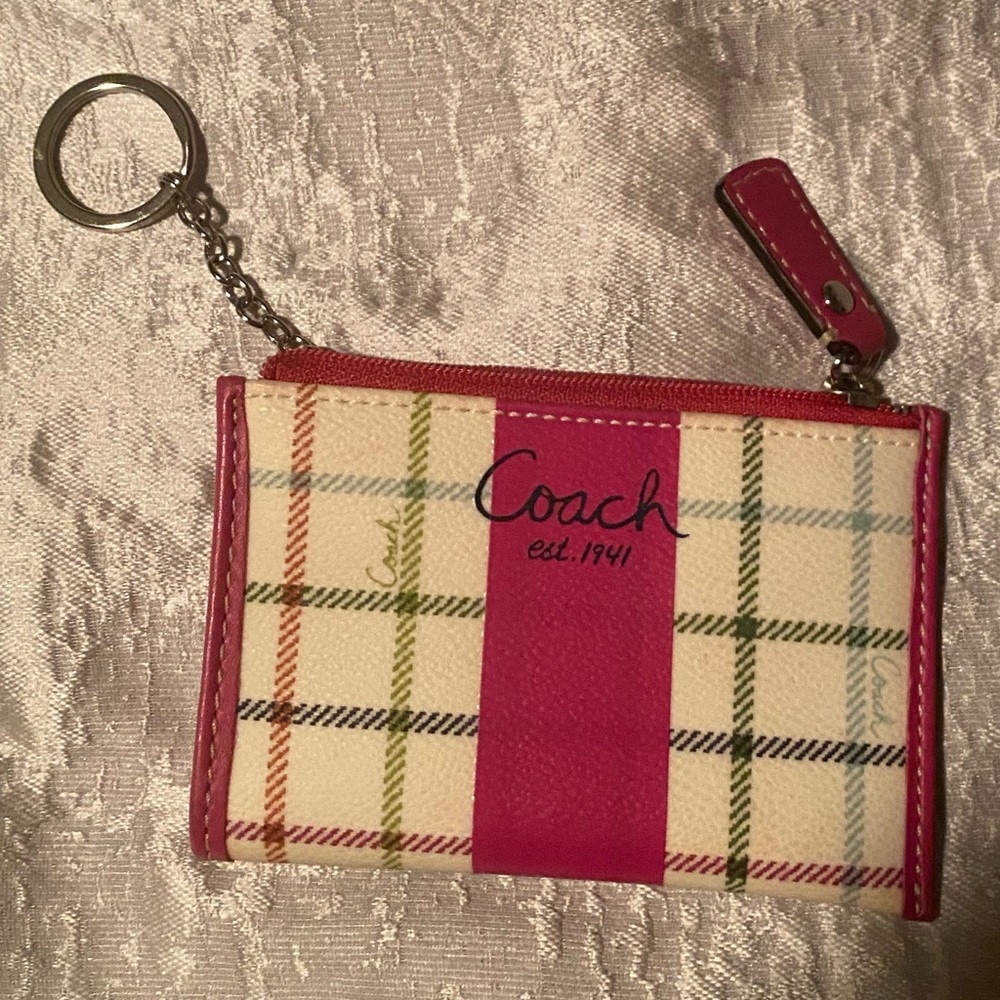 Coach mini skinny ID case.